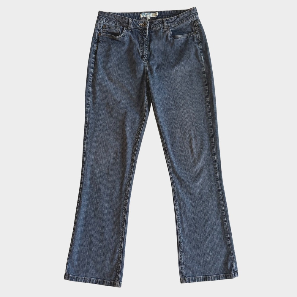 Long Tall Sally LTS Denim 14 Tall Bootcut Jeans 34.5 Inseam Staple Everyday